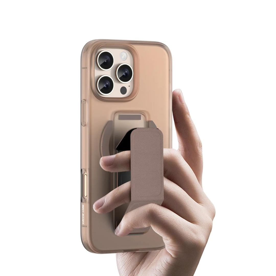 Green Lion Grip 360 Magsafe Case For iPhone 16 Pro - Desert