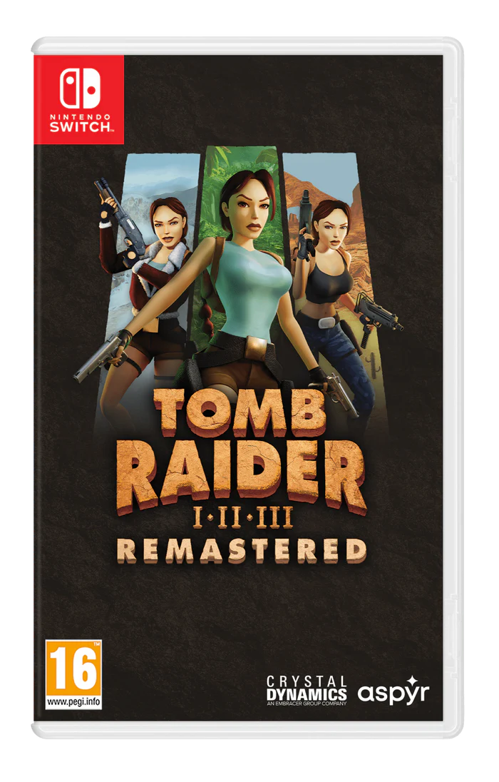 CD  Nintendo SwitchTomb Raider I–III Remastered avec Lara Croft –