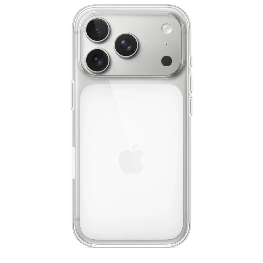 Apple iphone 17pro silicone case - CLEAR