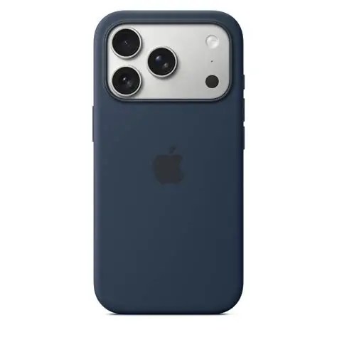 Apple iphone 17pro silicone case - BLEU