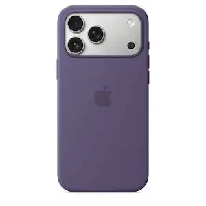 Apple iphone 17pro MAX  silicone case - VIOLET