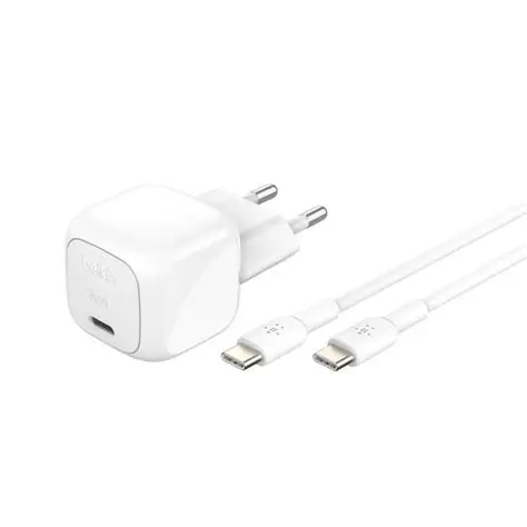 Belkin usb-c to usb-c 30W cable +adapater