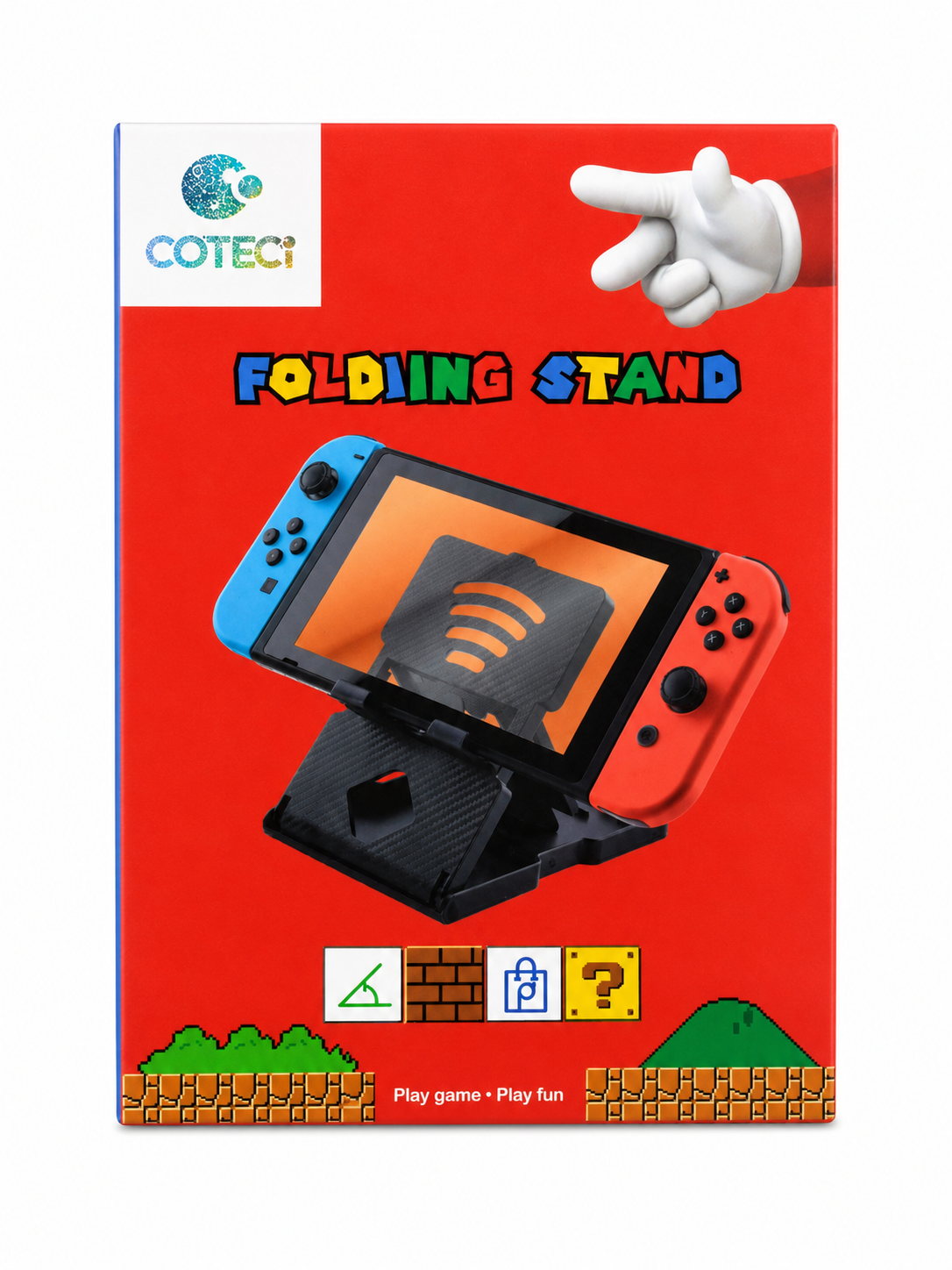 Support Pliable Coteci pour Nintendo Switch - Support de Table Ajustable et Portable
