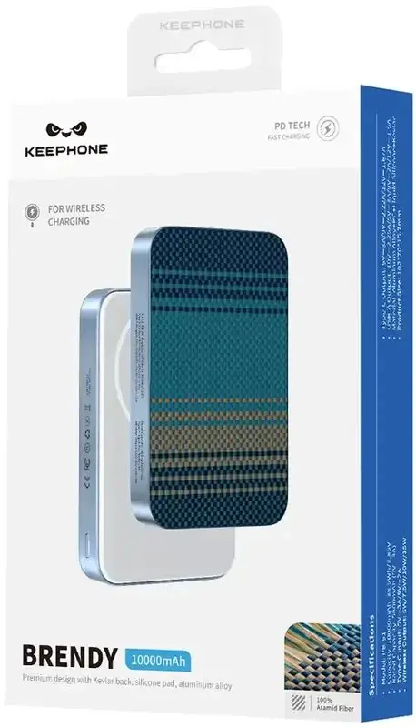 keephone  brendy powerbank 5000mah -BLEU