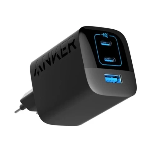 Chargeur mural Anker 336 67W 3 ports USB-C — Noir