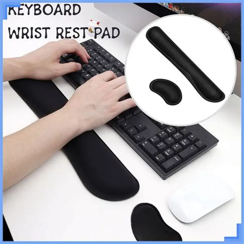 COTECI MOUSE KEYBOARD WRIST REST SET 85004-GY