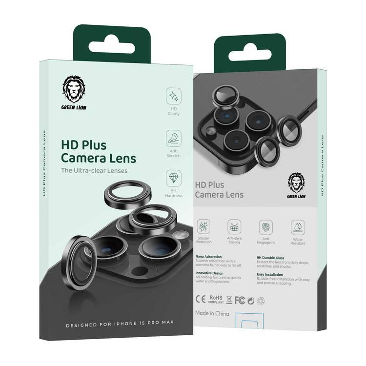 Green lion Hd plus camera lens 15pro/15 pro max bleu