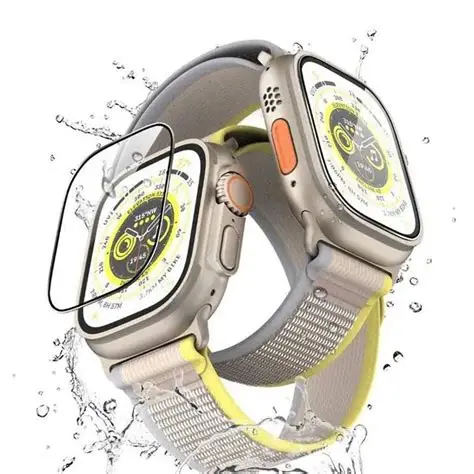 Green Lion Protecteur d’Écran Apple Watch Ultra – Verre 3D Transparent