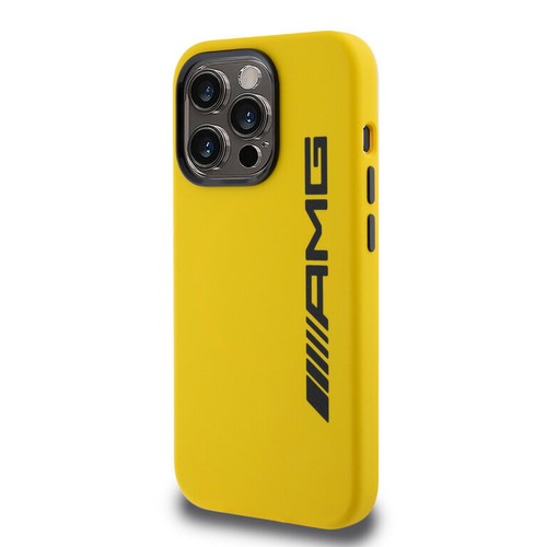 Etui de protection AMG iphone 15 PRO- jaune