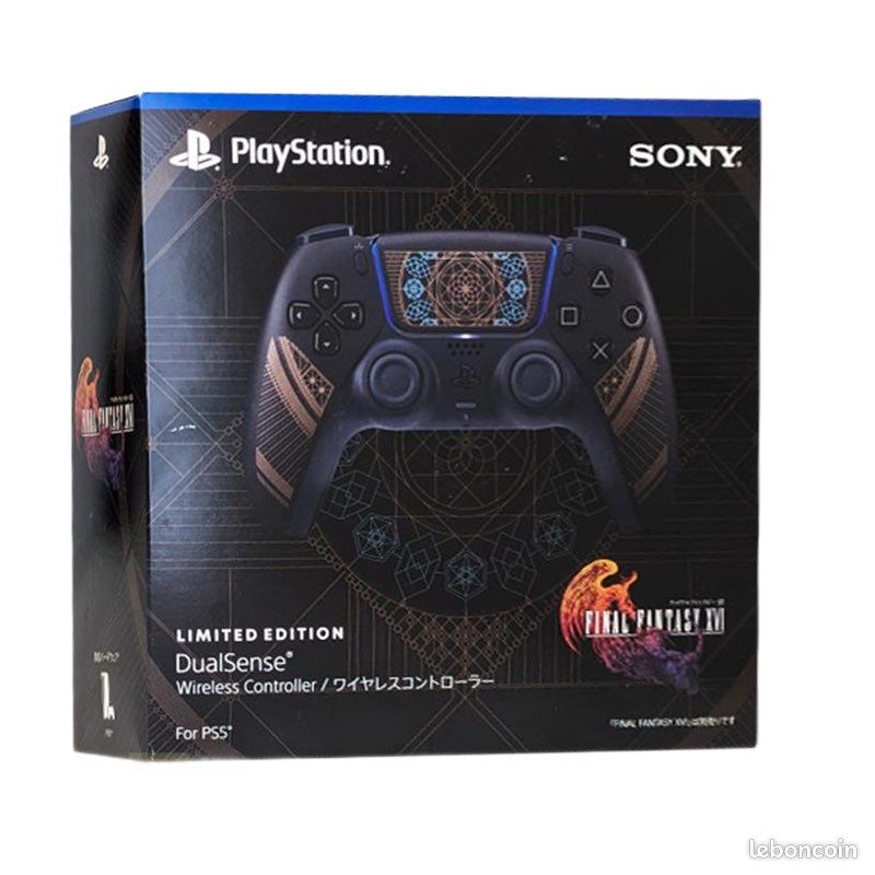 manette DualSense PS5 spécialement dédiée à Final Fantasy XVI