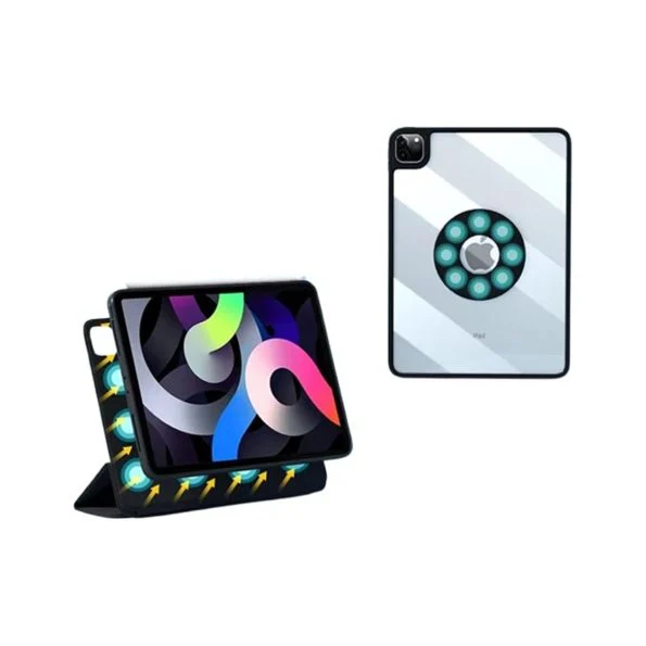 Étui folio iPad 10.9 (2022) / iPad Air 11 XUNDD rotatif 360° (Noir)