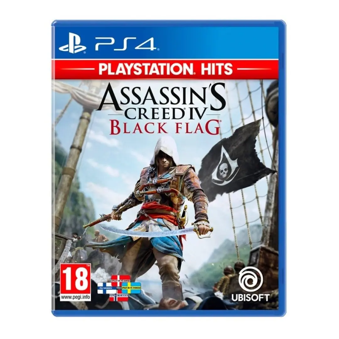 CD JEU ASSASSIN'S CREED IV BLACK FLAG PS4