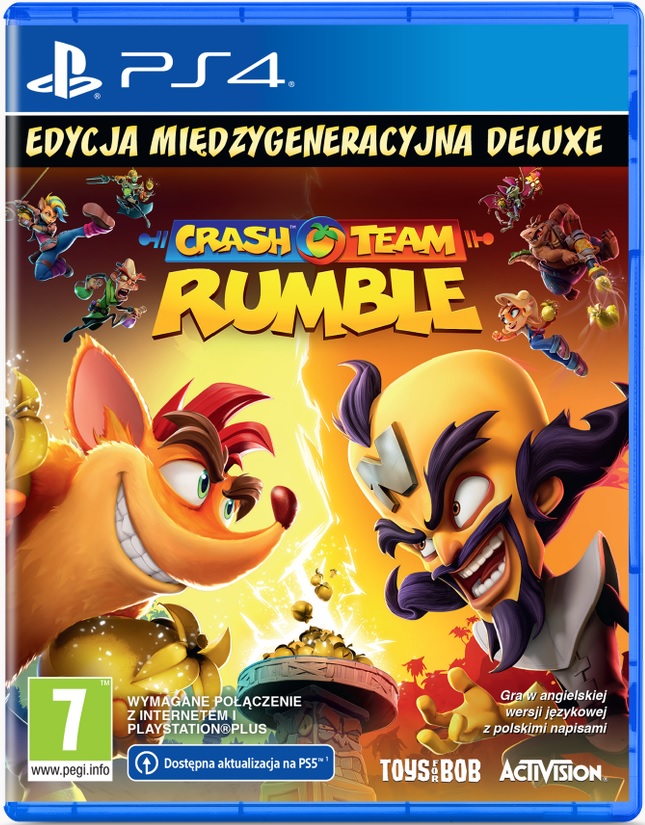 CD JEU Crash Team Rumble Edycja Deluxe PS4