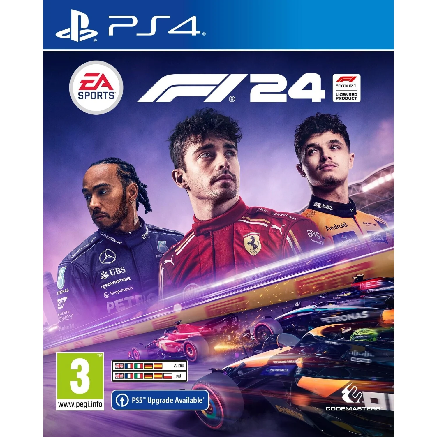 CD JEU EA SPORTS F1 24 PS4