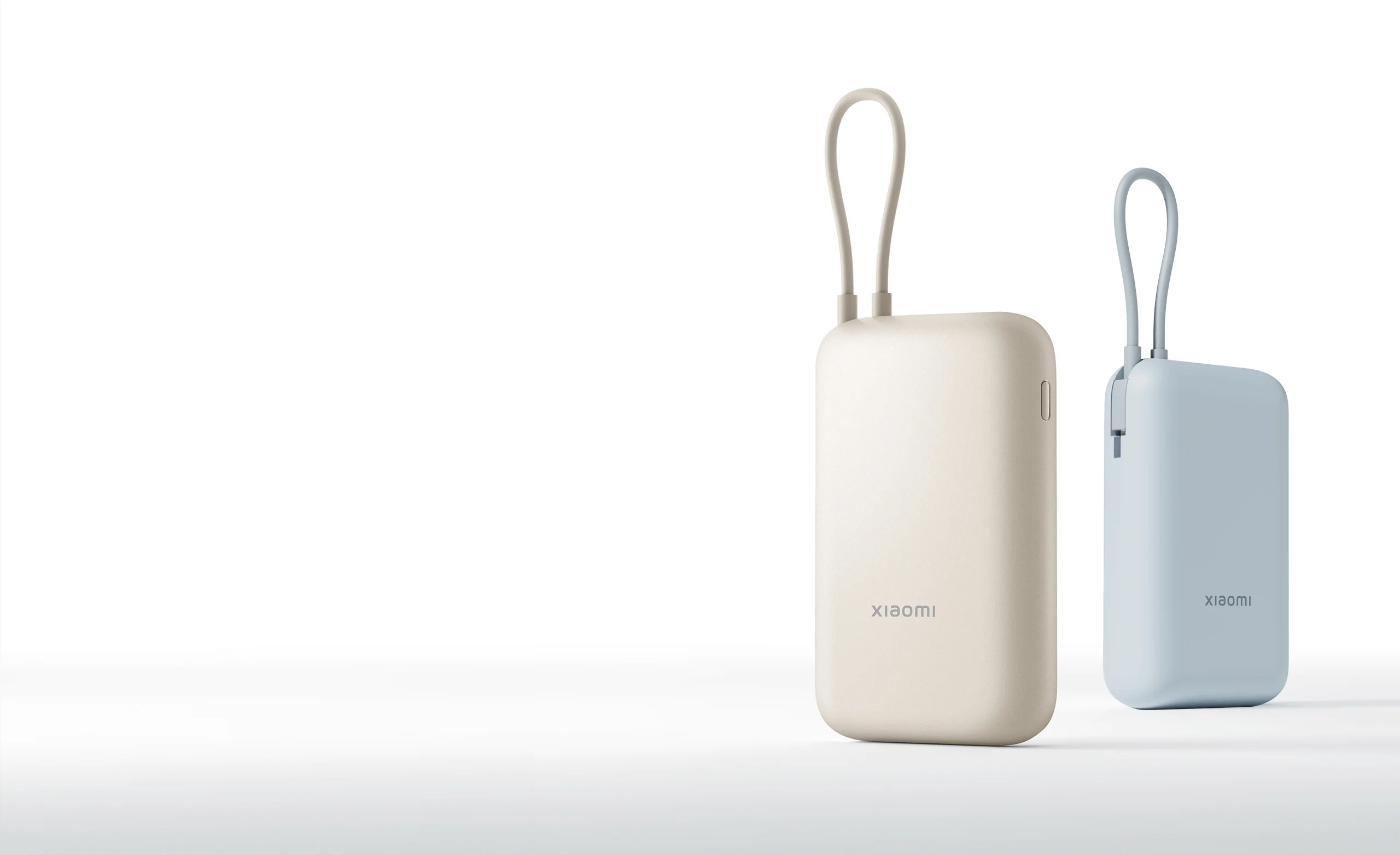 Batterie externe Xiaomi 10000mAh (câble intégré)