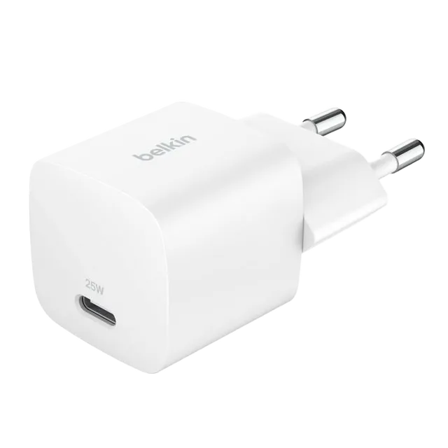 Belkin Chargeur secteur USB-C 25 W - Blanc
