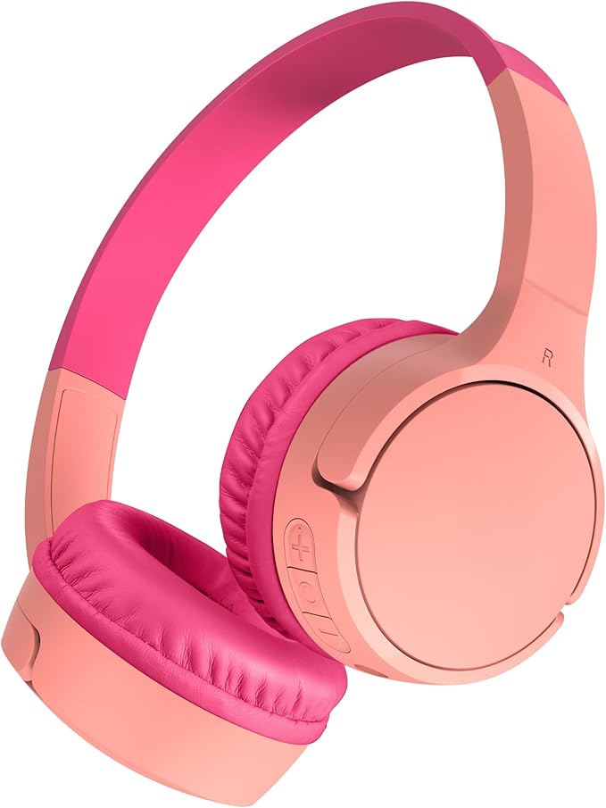Belkin Casque audio sans fil SoundForm Mini pour enfants avec micro intégré