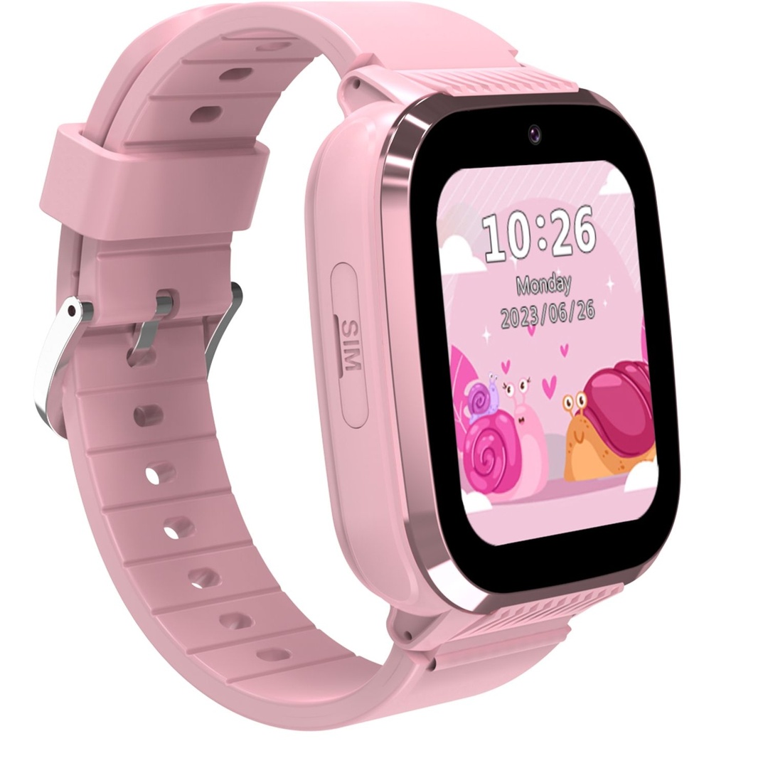 Montre connectée Porodo Kids 4G rose