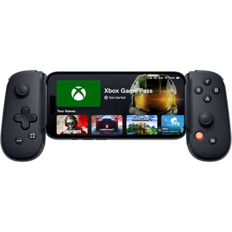 Manette Backbone One Gen 2 Classic Lightning Noir