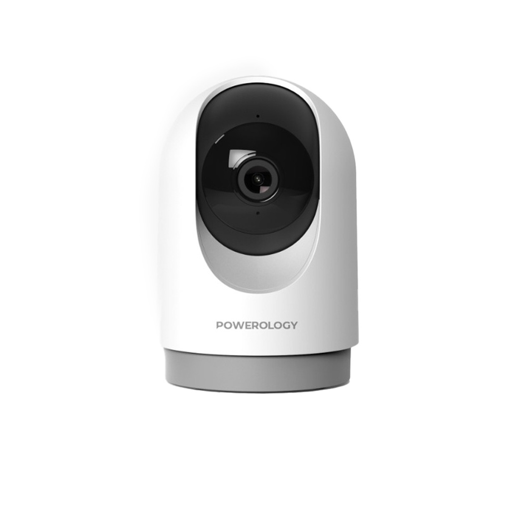 Caméra PTZ intelligente d'intérieur Powerology - Blanche