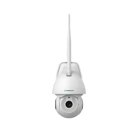 Caméra extérieure Powerology, OUTDOOR CAMERA 4G, 3 mégapixels, PS4GWC360WH - Blanche