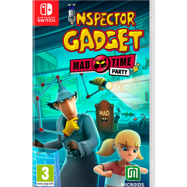 JEU inspector gadget mad time party Nitendo Switch