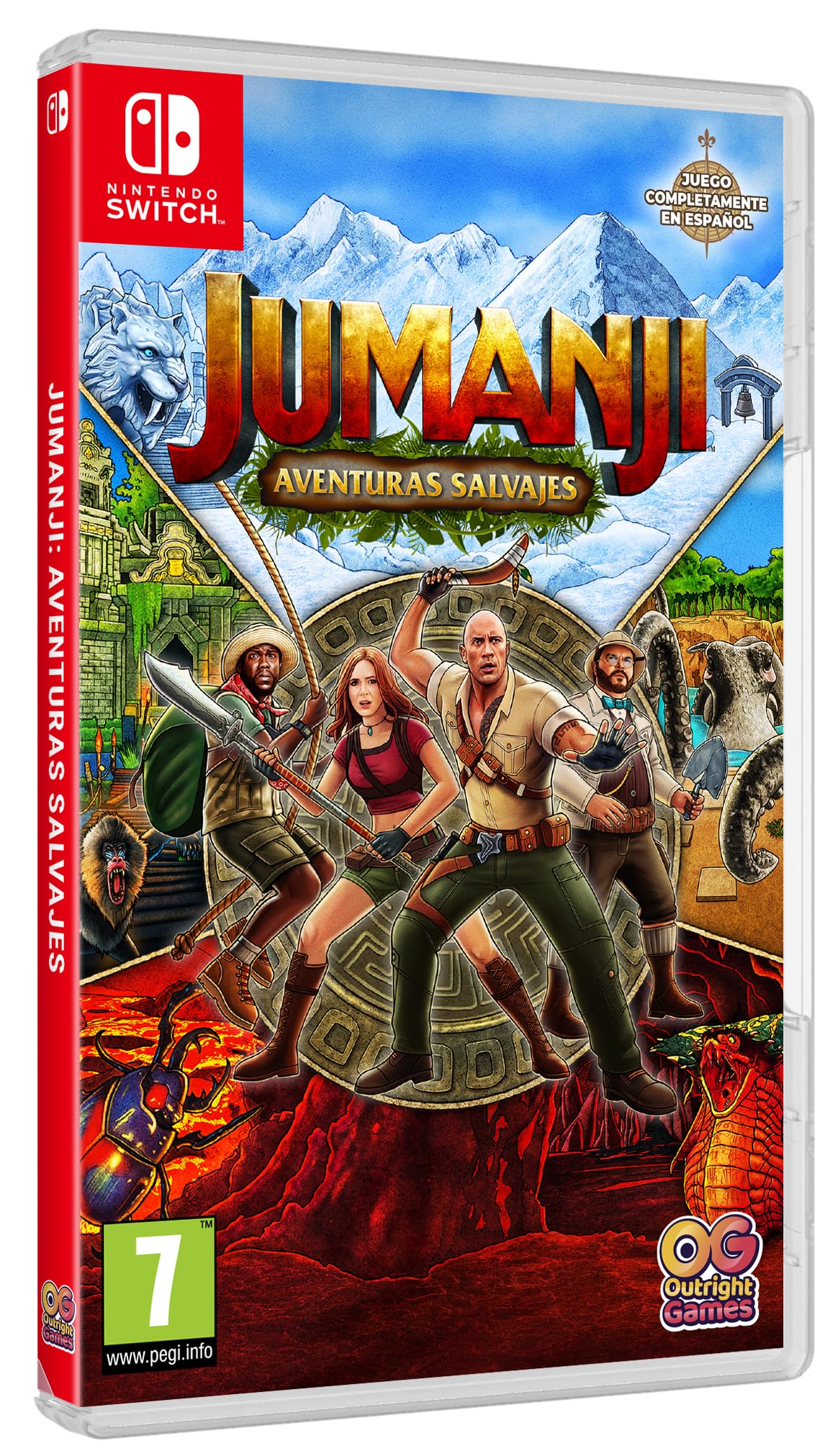 JEU Jumanji Wild Adventures Nitendo Switch