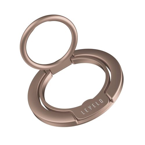 Anneau support téléphone Levelo Luccio 2-en-1 – design pratique et sécurisé