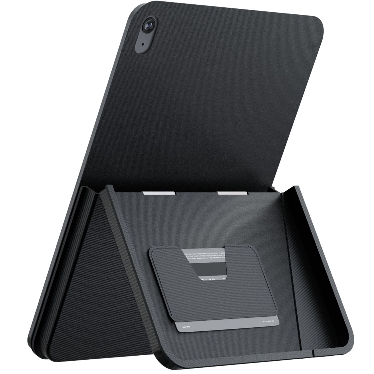 Coque Levelo Omni 4-en-1 avec poignée intégrée pour iPad Air 13" 2024 – Noir