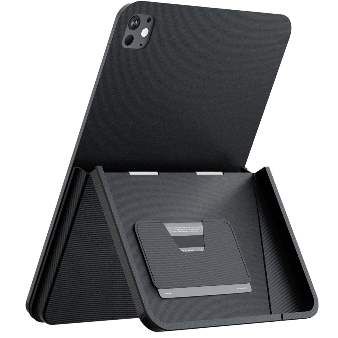 Coque Levelo Omni 4-en-1 avec poignée intégrée pour iPad Pro 13" 2024 – Noir