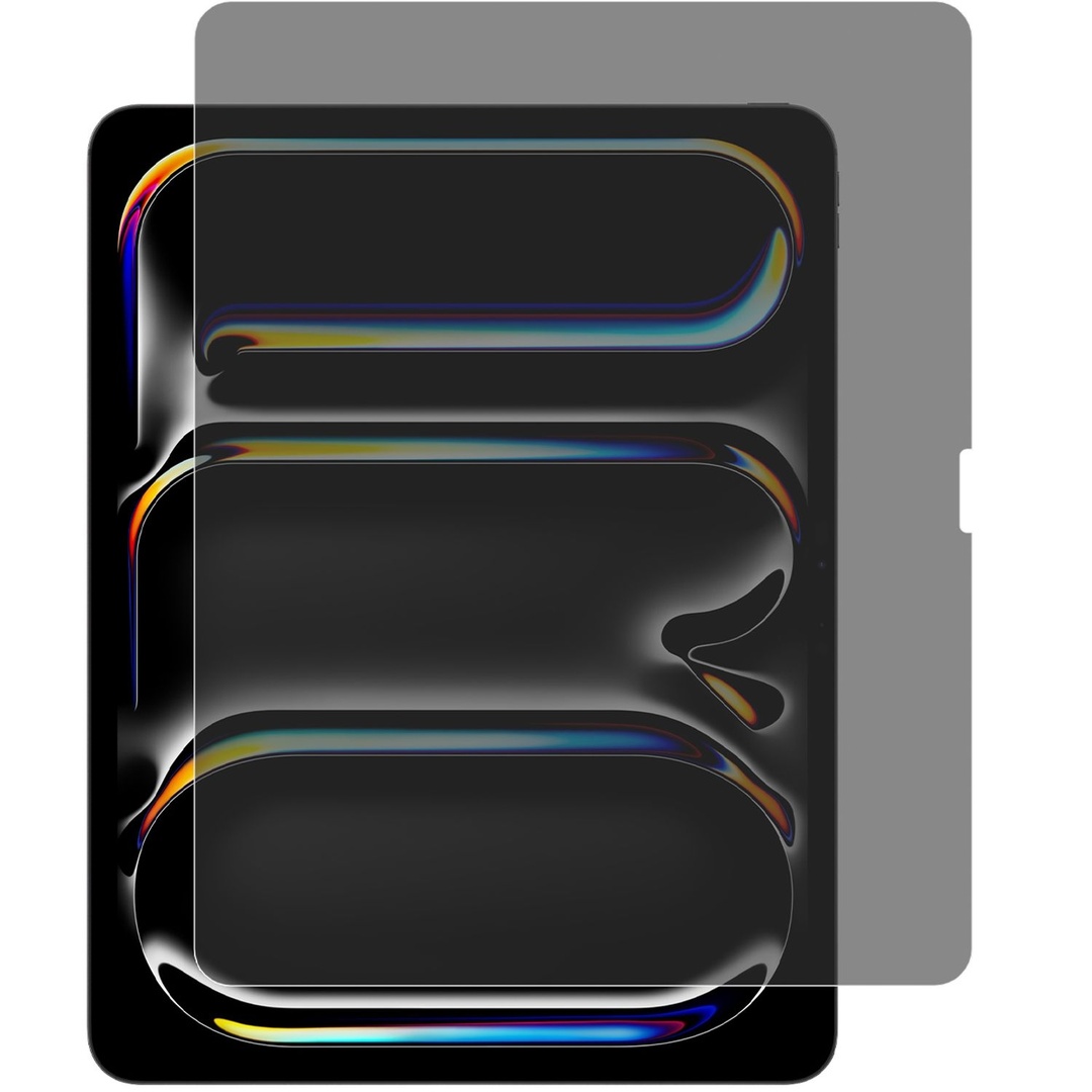 Verre trempé Levelo Privacy pour iPad Pro 13" 2024 – protection anti-regard