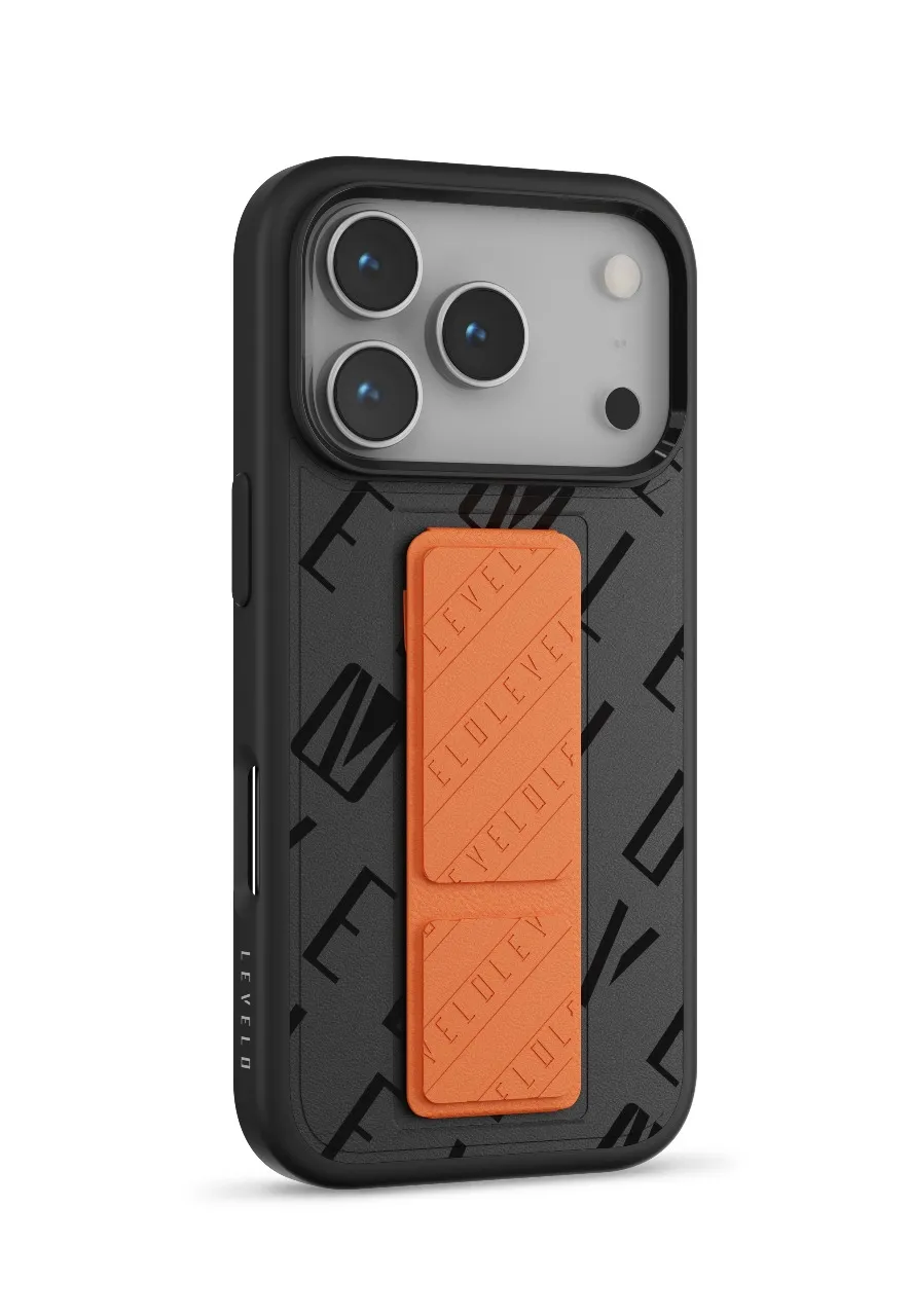 Coque Levelo Morphix Vallo en cuir  avec grip pour iPhone 17 Pro Max