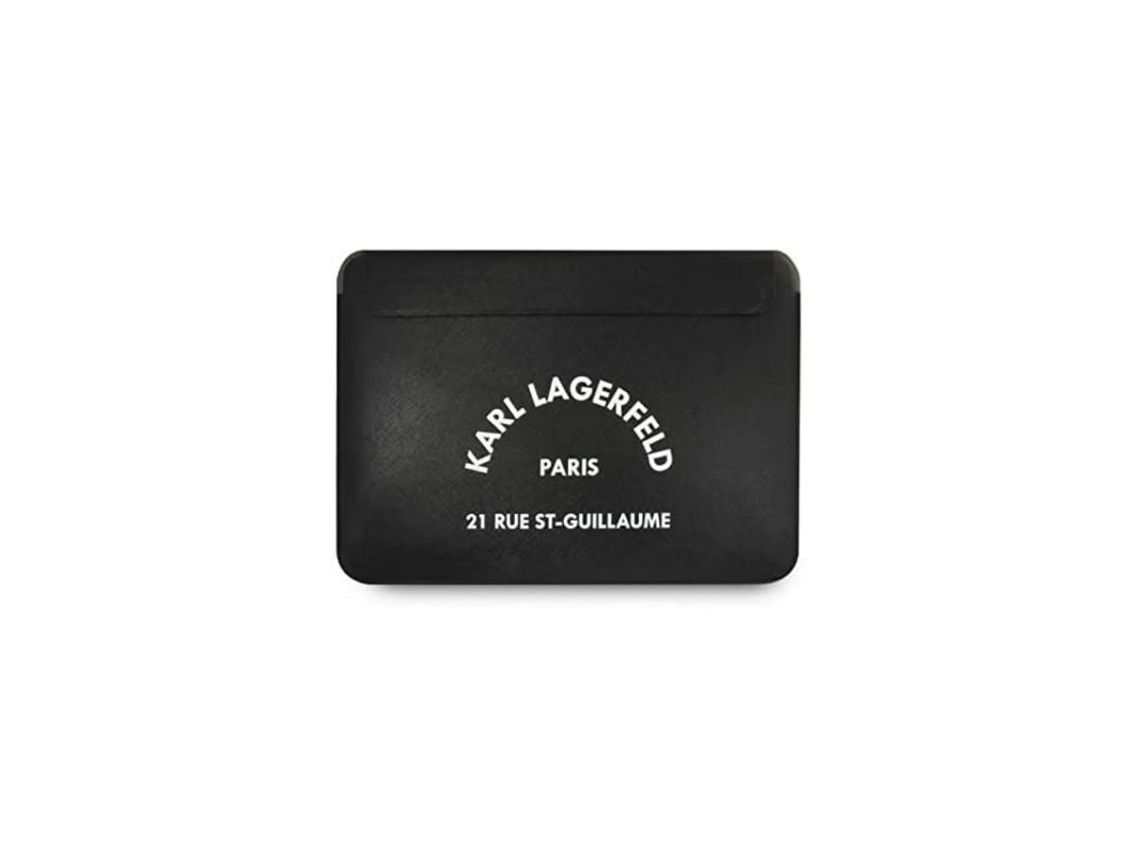 Housse ordinateur Karl Lagerfeld 13" Rue St Guillaume KLCS133RSGSFBK – Noir