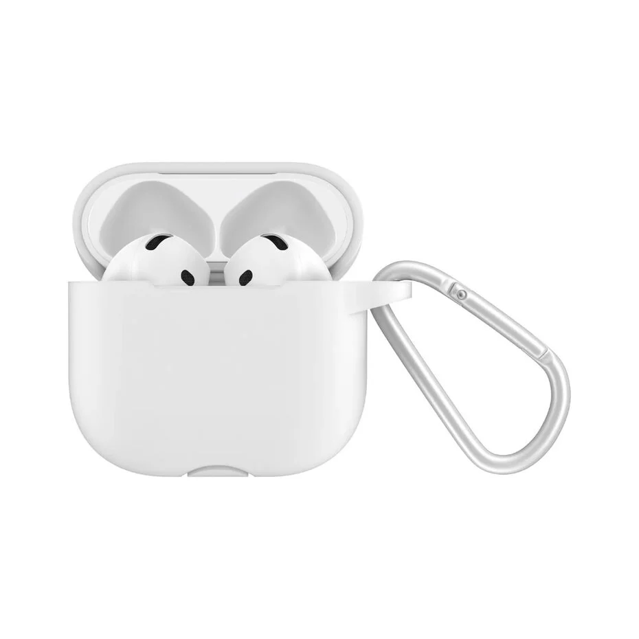 Étui Airpods Green Lion 4 - Série Berlin - Blanc